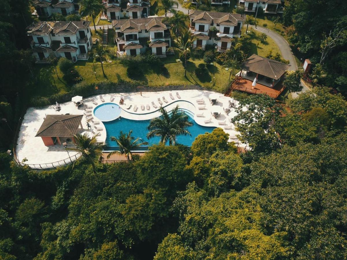 Bangalo Com Vista Para O Mar No Condominio Yacamim Ilhabela Praia Do Curral Luaran gambar