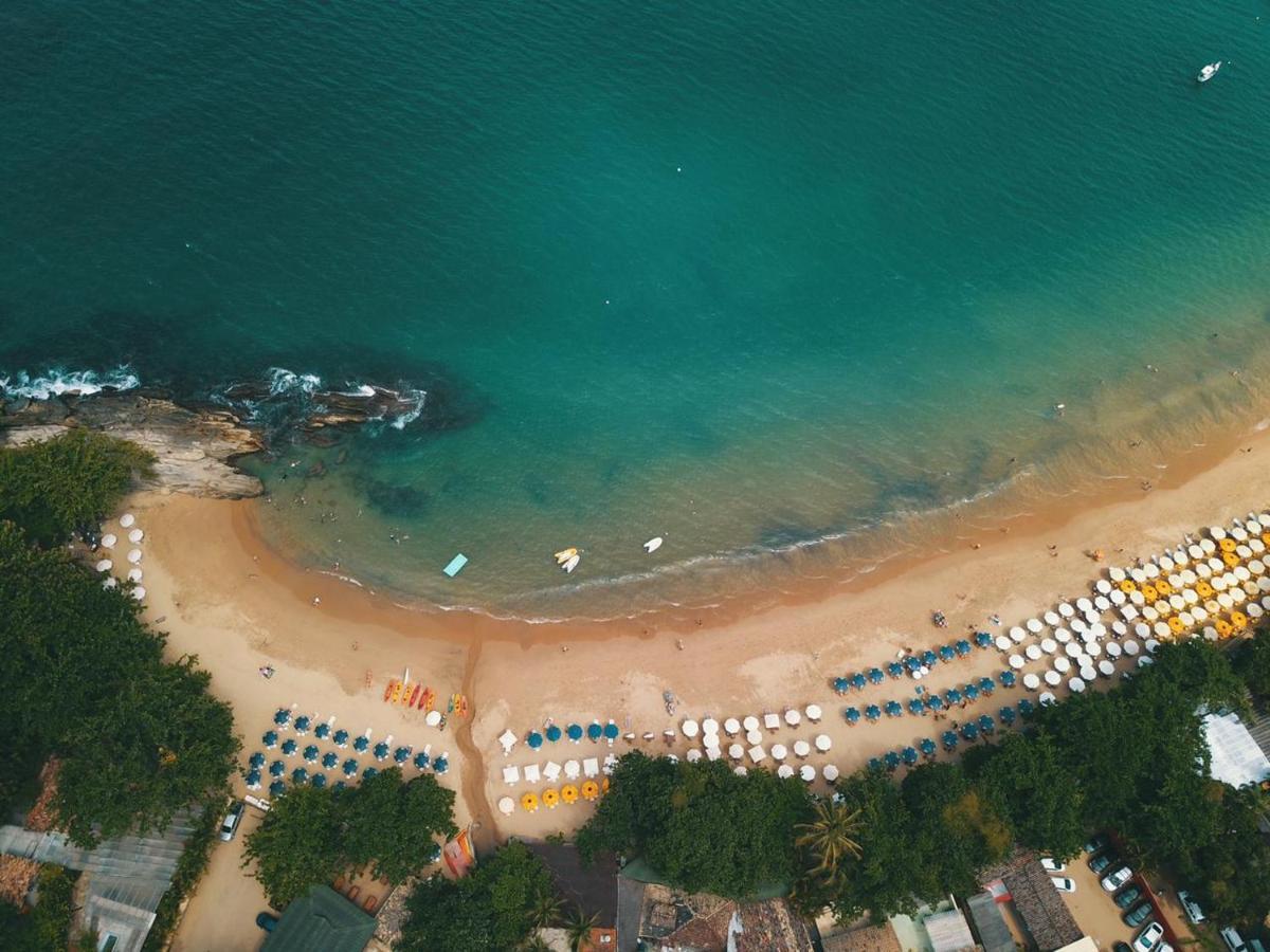 Bangalo Com Vista Para O Mar No Condominio Yacamim Ilhabela Praia Do Curral Luaran gambar
