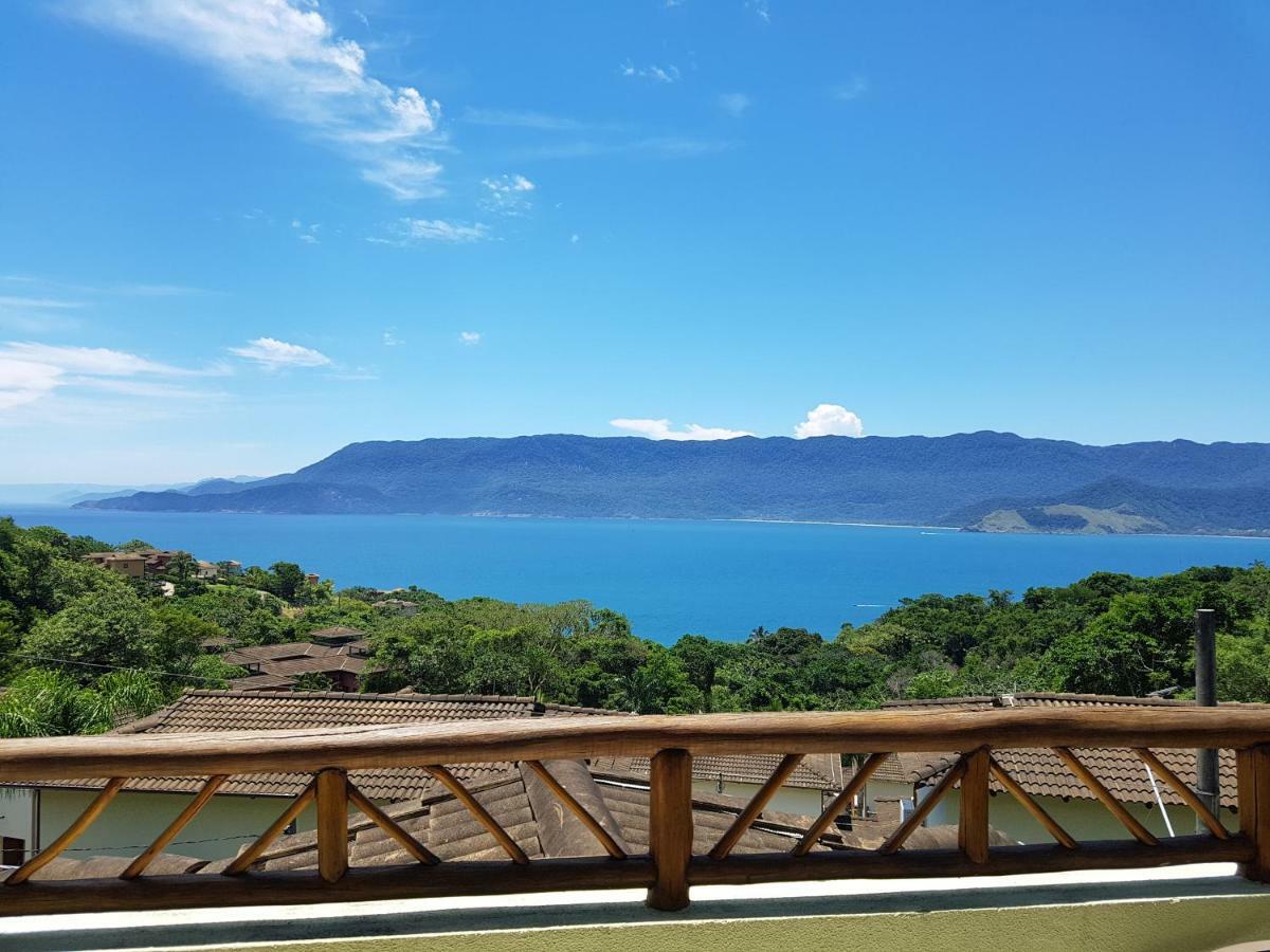 Bangalo Com Vista Para O Mar No Condominio Yacamim Ilhabela Praia Do Curral Luaran gambar